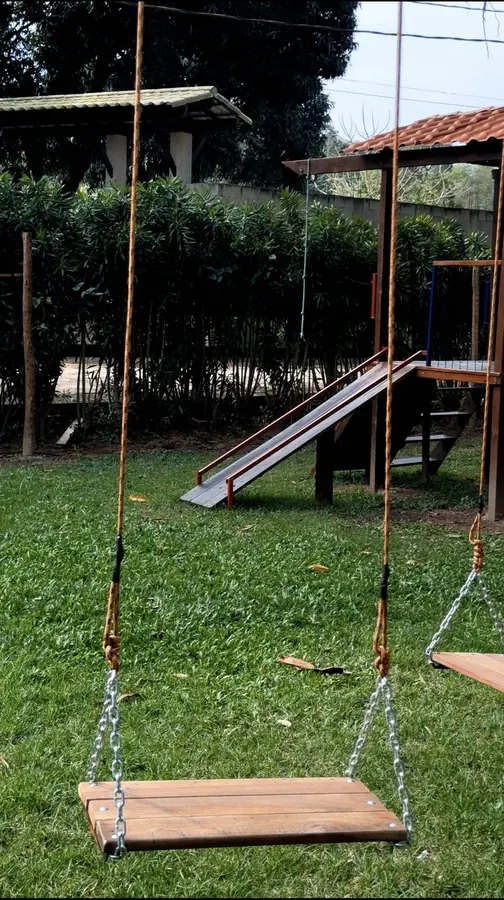 Balanços e escorregador